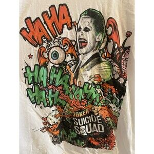 Suicide Squad Shirt Size S DC Comics The Joker Graphic Print T-Shirt